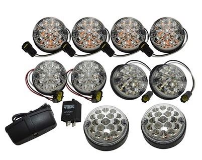 Clear LED Lights and LED Light Kits for Defender