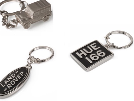 LG114 Black PU Leather Drop Keyring For Land Rover Car Logo Key Ring Keychain 