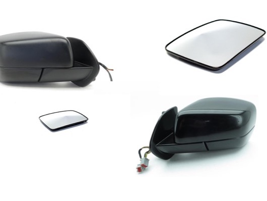 Wing mirror glass for Discovery 4 09-13 Passenger side Aspherical Electric