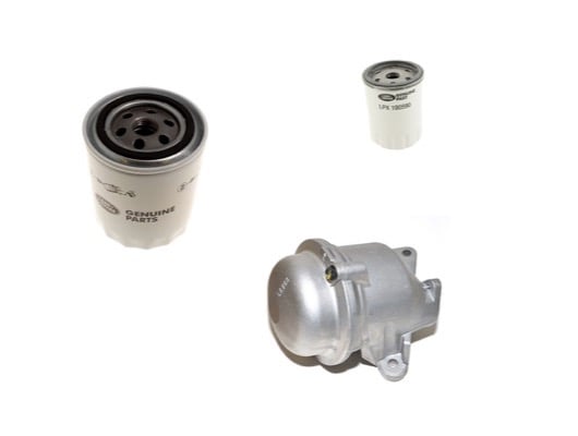 Oil Filter Housing and Oil Pump