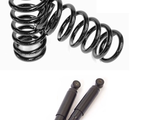 LAND ROVER DISCOVERY STANDARD SUSPENSION SPRING AND SHOCK KIT INC TURRET RINGS