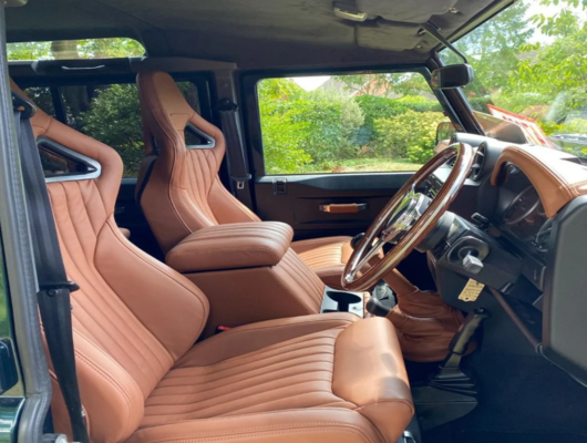 Lucari Leather Interior for Land Rover Defender