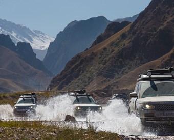 Hybrid Range Rover shows what it can do during Silk Trail expedition.