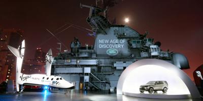 Land Rover Announces Global Partnership with Virgin Galactic